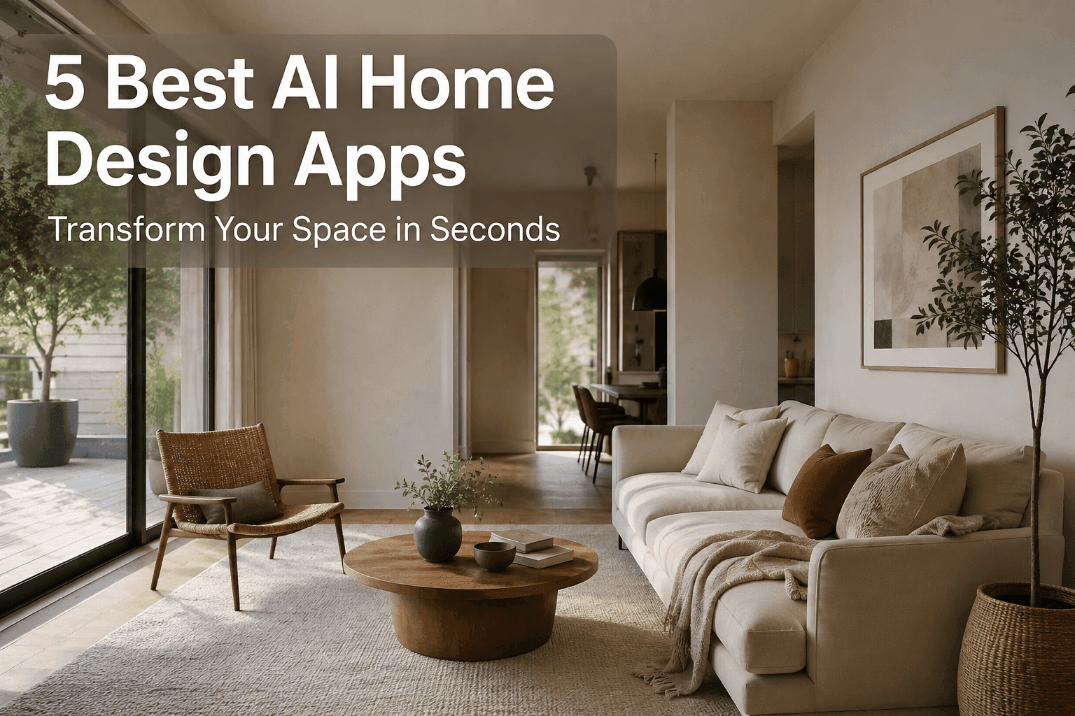 Top 5 AI Home Design Apps You Should Try Today